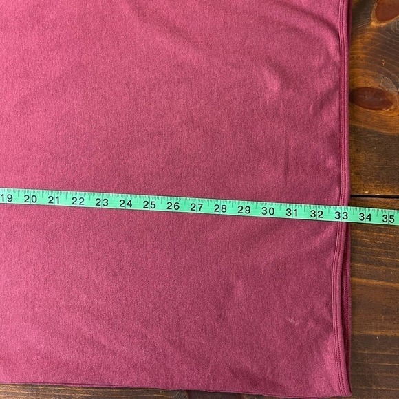 Tasc Performance Red Burgundy Quarter Zip Pullover Sweatshirt Men's Size XXL - Picture 9 of 9